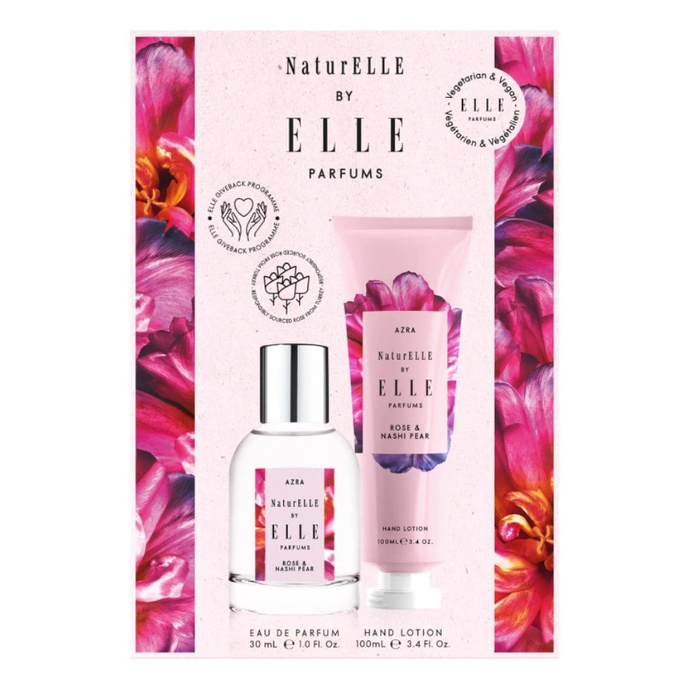 ELLE NaturELLE Azra 30ml Eau de Parfum and 100ml Body Lotion Gift Set