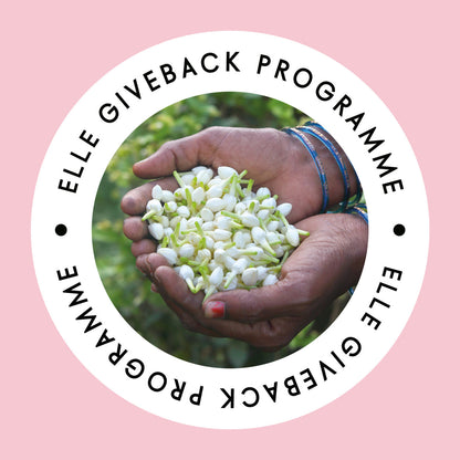 The NaturELLE Anisha giveback programme supports women and girls victims of trafficking in Indonesia, where the patchouli in the fragrance is ethically sourced.